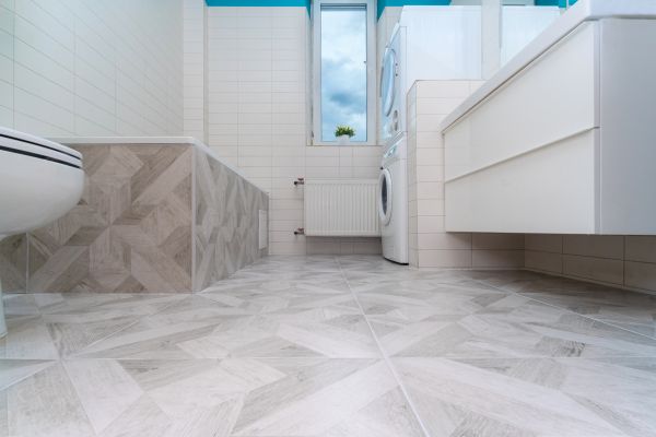Bathroom Floor Remodeling in Waxhaw