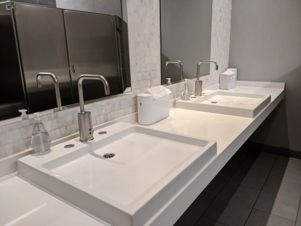 Office Bathroom Renovation in Waxhaw