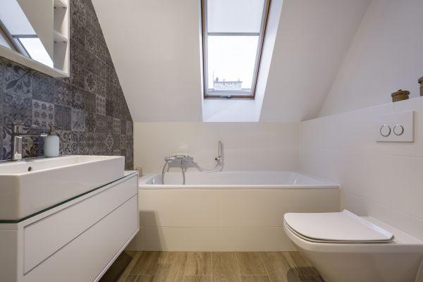 Attic Bathroom Construction in Waxhaw